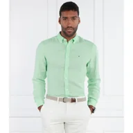 Koszule męskie - Tommy Hilfiger Lniana koszula PIGMENT DYED | Regular Fit - miniaturka - grafika 1
