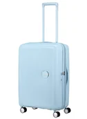 Walizki - Walizka średnia American Tourister Soundbox EXP - pastel blue - miniaturka - grafika 1