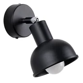 Lampy ścienne - Ścienny kinkiet Elba SL.1316 Sollux kuchenny loft regulowany czarny - miniaturka - grafika 1