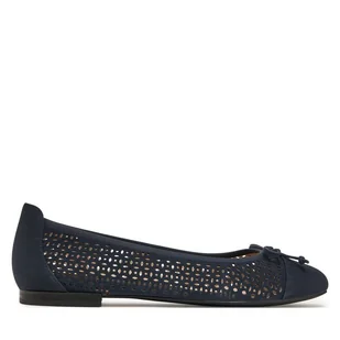 Baleriny Caprice 9-22185-42 Granatowy - Baleriny - miniaturka - grafika 1