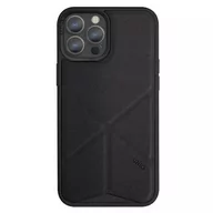 Etui i futerały do telefonów - Uniq etui Transforma iPhone 13 Pro Max 6,7" czarny/ebony black MagSafe - miniaturka - grafika 1