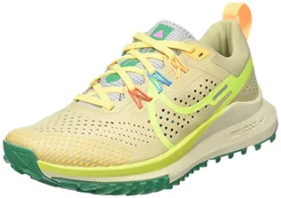 Trampki damskie - Nike React Pegasus Trail 4, Trampki damskie, Team Gold Volt Baltic Blue Stadium Green, 35.5 EU - grafika 1