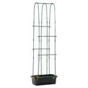 Pozostałe akcesoria do uprawy roślin - Doniczka + stojak do uprawy ogórków CUCU GROW BOX 60x30x178cm - CULTIVO - miniaturka - grafika 1
