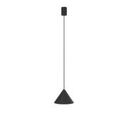Lampy sufitowe - Nowodvorski Loftowa lampa aluminiowa wisząca GU10 35W ZENITH S GU10 wys. 130cm czarny 7996 - miniaturka - grafika 1