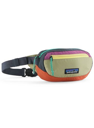 Torba biodrowa Patagonia Terravia Mini Hip Pack - patchwork / gumtree green