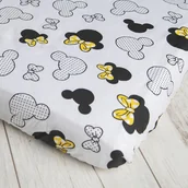 Prześcieradła dla dzieci - Prześcieradło z gumką do kojca100X100 bawełna100% - miniaturka - grafika 1