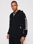 Kurtki męskie - Adidas Kurtka przejściowa Player 3-Stripes GL4799 Czarny Relaxed Fit - miniaturka - grafika 1