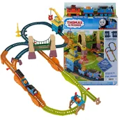 Pociągi dla dzieci - Fisher-Price Tomek i Przyjaciele - Most do Sodoru Mega tor z Tomkiem Bruno i dźwigiem HTG38 - miniaturka - grafika 1