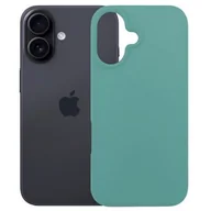Etui i futerały do telefonów - Etui 3MK Silicone Guardx MagCase do Apple iPhone 16 Zielony - miniaturka - grafika 1
