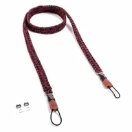 Paski, szelki, uprzęże foto - C-Rope Traveler pasek Aparat cyfrowy Nylon Czarny, Czerwony - miniaturka - grafika 1