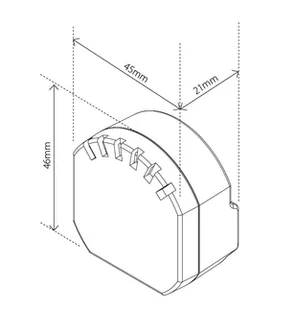 Heatit ZM Dimmer ściemniacz Z-wave - Systemy inteligentnych domów - miniaturka - grafika 3