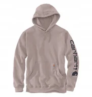 Bluzy męskie - Bluza Carhartt Midweight Logo Sleeve - miniaturka - grafika 1