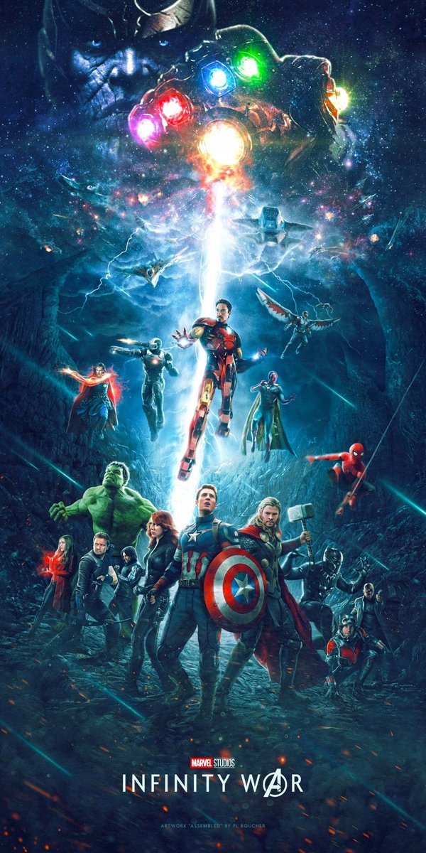 PODKŁADKA POD MYSZ Nadruk 22x18 cm Avengers Infinity War Thanos Prezent