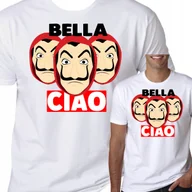 Koszulki męskie - T-Shirt Koszulka Dom Z Papieru La Casa De M 0733 - miniaturka - grafika 1