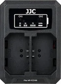 Ładowarki i akumulatory - Ładowarka do aparatu JJC Ładowarka dwukanałowa JJC DCH-NPFZ100 do akumulatorów NP-FZ100 - miniaturka - grafika 1
