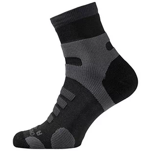 Jack Wolfskin Skarpety Uniseks Cross Trail Classic Cut Chaussettes, (Black), Rozmiar Producenta: 38/40 - Skarpetki damskie - miniaturka - grafika 1