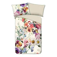 Pościel - Pościel dwuosobowa z bawełny organicznej Descanso Flower Garden, 200x220 cm - miniaturka - grafika 1