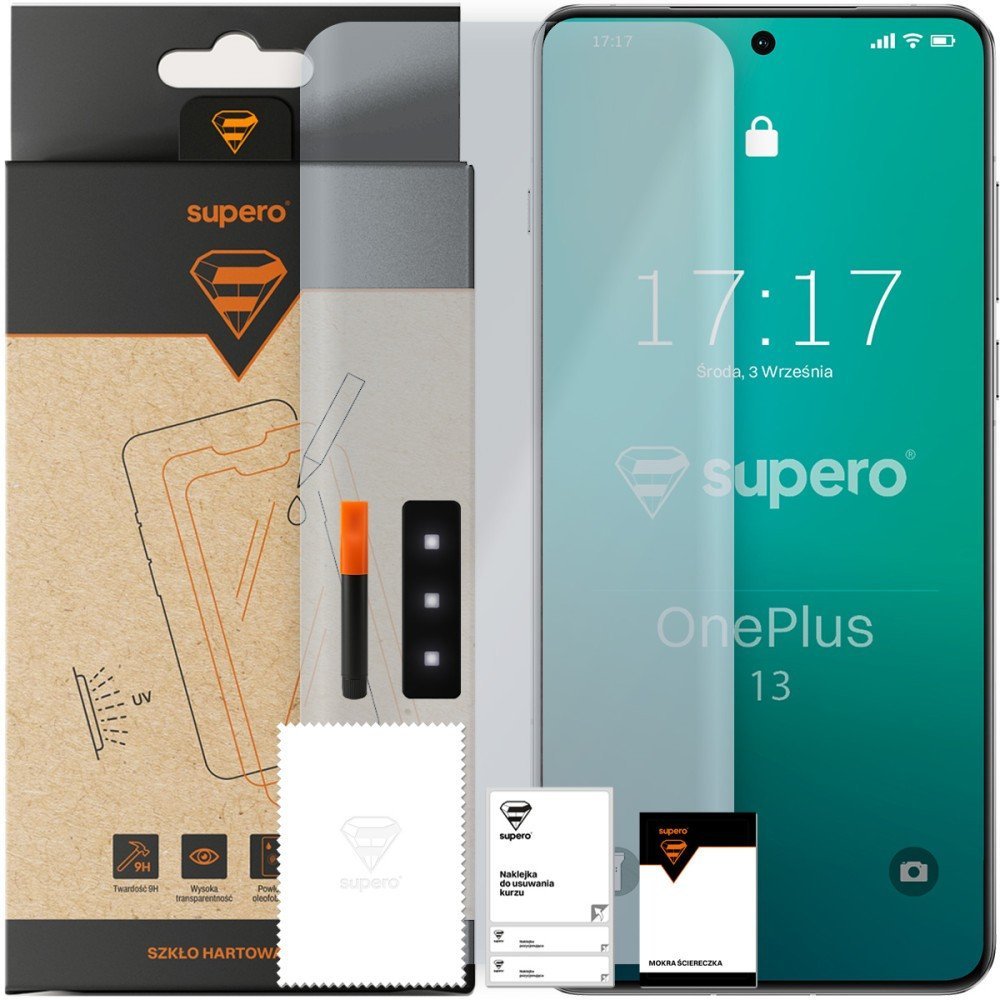 Szkło hartowane UV Supero do OnePlus 13