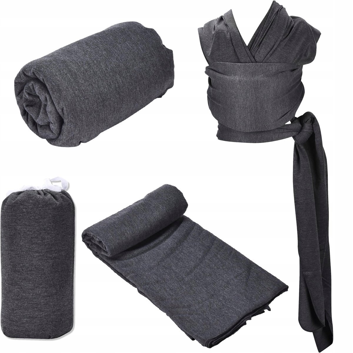 Nosidełko Nosidło Chusta Podparcie Dla Niemowlaków Dzieci Lekka Miękka