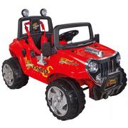 Pojazdy elektryczne dla dzieci - Woopie Duży Samochód Na Akumulator 12V Ranger Car Zdalnie Sterowany Czerwony WOOPIE 28965 - miniaturka - grafika 1