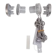 Akcesoria do wystroju okien - Zestaw części do rolety dzień noc Varuna szary Inspire - miniaturka - grafika 1