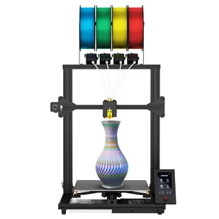 Zonestar Z8PM4 Pro Extruder 4-IN-1-OUT Color-Mixing 3D Printer LCD Screen High Precision Resolution DIY Kit - Black - Drukarki 3D - miniaturka - grafika 3