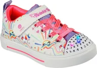 Buty dla dziewczynek - Skechers Skechers dziecięce buty świecące UNICORN SUNSHINE 314802L WMLT 35 - miniaturka - grafika 1