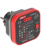 Inne urządzenia pomiarowe - UNI-T Tester gniazd sieciowych z funkcją sprawdzania RCD UT-07B-EU UT-07B-EU - miniaturka - grafika 1