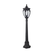 Lampy ogrodowe - Lampa ogrodowa stojąca Fleur czarna 1xE27x60W IP44 wym: 113 x 15 x 15 cm aluminium Maytoni - miniaturka - grafika 1