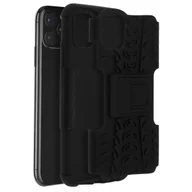 Etui i futerały do telefonów - Odporny na wstrząsy futerał z podstawką, tylna obudowa do Apple iPhone 11 Pro Max - miniaturka - grafika 1