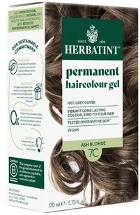 Herbatint Trwała Ziołowa farba do włosów 170ml Popielaty Blond 7C - Farby do włosów i szampony koloryzujące - miniaturka - grafika 1