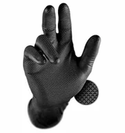Rękawice robocze - Rękawiczki Nitrylowe Grippaz 246 Black 50 sztuk Xxl - miniaturka - grafika 1