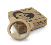 Gryzaki dla dzieci - Lulaby, Smiley Helper, gryzak klonowy Miś - miniaturka - grafika 1