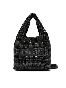 LOVE MOSCHINO Torebka JC4044PP1LLP100A Czarny - Torebki damskie - miniaturka - grafika 1