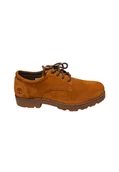 Mokasyny męskie - buty mężczyzna Timberland Britton Square Lace Up Shoe Rust Suede - miniaturka - grafika 1