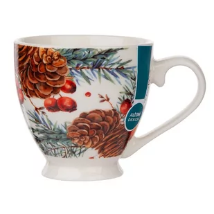 Lumarko Filiżanka Jumbo Na Stopce Nbc 350 ML Cranberry - Filiżanki - miniaturka - grafika 4