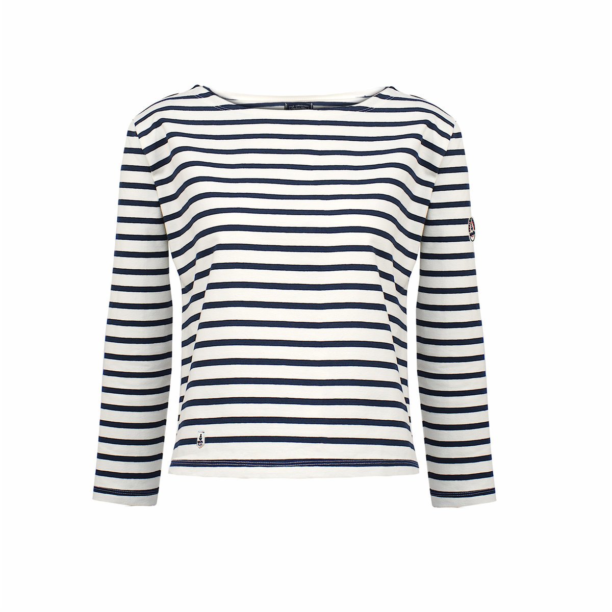 Koszulka w paski biała Captain Mike® rozmiar XL