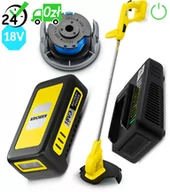 Podkaszarki - Karcher LTR 18-25 Battery Kosa, podkaszarka akumulatorowa +akumulator, +ładowarka, +żyłka - miniaturka - grafika 1