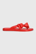 Klapki i japonki damskie - Melissa japonki MELISSA FLIP FLOP CUTE AD damskie kolor czerwony M.33961.Q451 - miniaturka - grafika 1