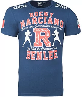Koszulki męskie - BENLEE Rocky Marciano benlee Rocky Marciano męski T-shirt, podkoszulek gymnasium, niebieski, XL 191088.XL .Navy - grafika 1