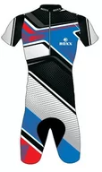 Pianki do pływania - Męskie strój triathlonowy Roxx Race Gel Cycling Skinsuit | BLUE XL - miniaturka - grafika 1