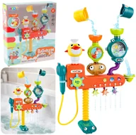 Zabawki kreatywne - Zabawka Przelewowa Do Kąpieli Kołowrotek Kubeczki Prysznic - miniaturka - grafika 1