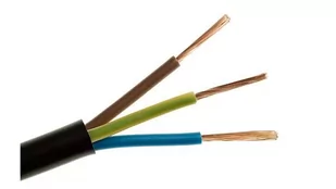 zamel Przewód mieszkaniowy H03VV-F (OMY) 3x0,75 czarny 300/300V /100m/ - Kable - miniaturka - grafika 1