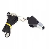 Piłka nożna - Gwizdek sędziowski Legend 11040 czarny - miniaturka - grafika 1