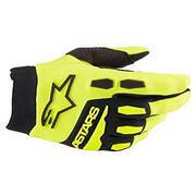 Rękawice motocyklowe - Alpinestars Gloves Full Bore Fluo Żółty/Black S - miniaturka - grafika 1