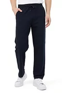Spodenki męskie - COMEOR Męskie spodnie dresowe z bawełny, długie spodnie sportowe, męskie spodnie do joggingu, spodnie dresowe, granatowy, 4XL - miniaturka - grafika 1