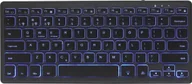 Klawiatury - Klawiatura Bezprzewodowa Gembird KB-BTRGB-01-DE QWERTZ - miniaturka - grafika 1