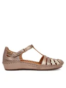 Sandały damskie - Pikolinos Sandały 655-0843Clc2 Różowy - miniaturka - grafika 1