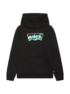 Bluzy dla chłopców - Levi's Chłopięca bluza z kapturem Lvb Batwing Fill 9ej322, Meteoryty, 16 Lat - miniaturka - grafika 1