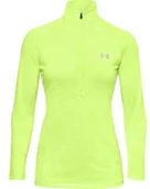 Bluzki damskie - Damska koszulka Under Armour Tech Twist z zamkiem 1/2 1320128291 SM - miniaturka - grafika 1